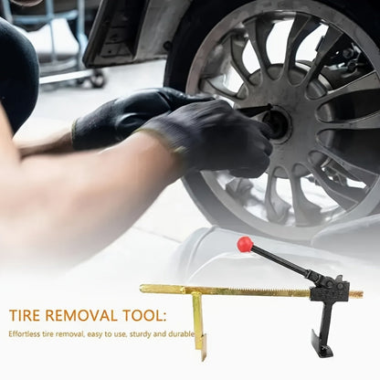 Manual Tire Changing Tool Heavy Duty Steel – Tubeless Tire Removal & Installation Bar, Multi-Purpose Tire Iron Lever for Car Motorcycle ATV