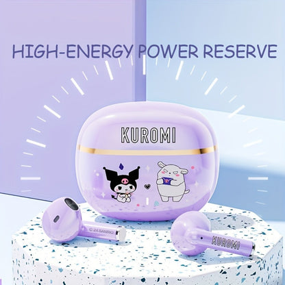 Wireless Earbuds Hello Kitty, Kuromi or Cinnamoroll Designs with Bluetooth 5.0 and Power Display