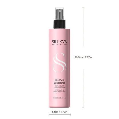 Leave-In Conditioner Spray with Heat Protectant 6.55oz, Deep Conditioning Anti-Frizz No-Rinse Hair Spray