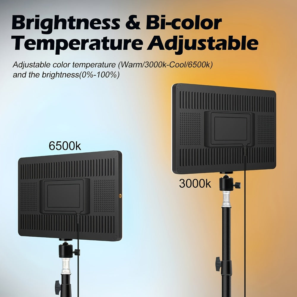 10 Inch Desktop Ring Light with Phone Stand, Beauty Fill Light for Live Streaming, Makeup, Video Recording