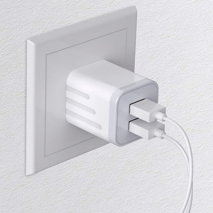 Dual Port USB Wall Charger 2.1A for an Everyday Personal Care Routine, with the Listed Configuration