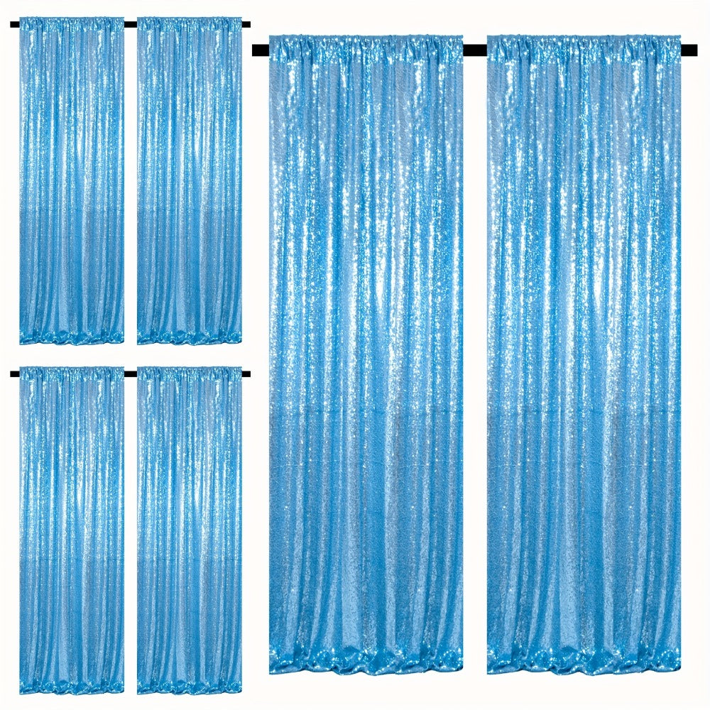 Sequin Backdrop Curtains 2FTx8FT Glitter Photography Background Panels for Party Wedding Birthday for an Everyday Personal Care Routine