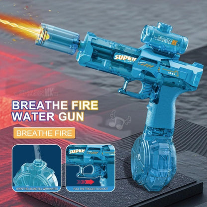 Kids Electric Water Gun with Large, Squirt Blaster for Boys & Girls, Outdoor Summer Toy for Swimming Pool Beach Lawn Backyard