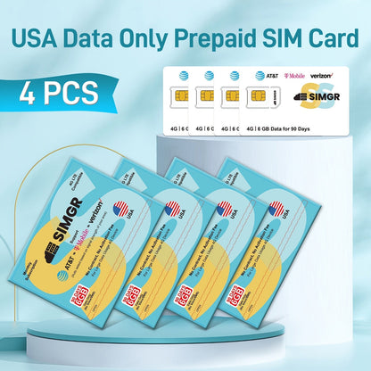 Triple Network SIM Card USA 4G LTE SIMGR AT&T T-Mobile & Verizon Auto-Select for an Everyday Personal Care Routine