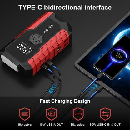 Car Jump Starter 10000A with 150PSI Tire Inflator – 7-in-1 Emergency Battery Booster Pack, 5000A Peak, 10000mAh Power Bank, LED Light