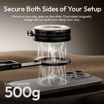 MA60 Ultra-Slim Magnetic Phone Stand and Tripod with Folding 8.43-Inch Body in Six Color Options