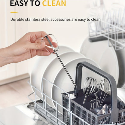 Electric Hand Mixer 250W with Storage Case, 5-Speed Plus Turbo Handheld Mixer with 5 Stainless Steel Attachments (2 Beaters