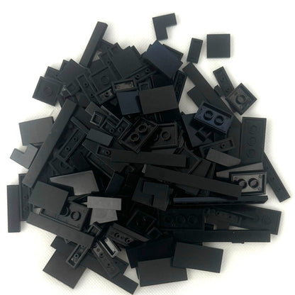 Bulk Flat Tile Building Blocks 150 Pcs – Smooth Thin Plate Bricks 1x1 1x2 1x6 LEGO Compatible MOC Accessories Kids Creative Building DIY