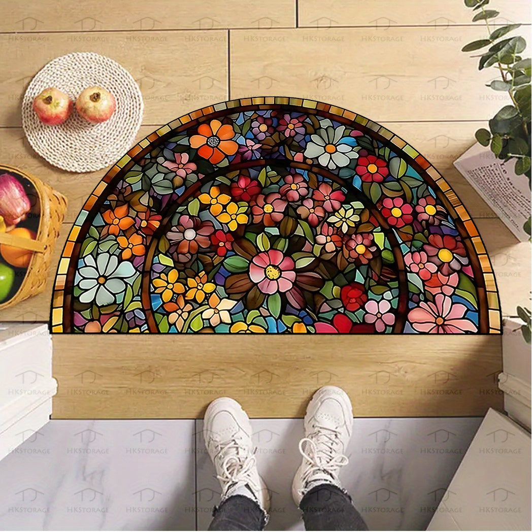 Door Mat | Washable Mandala Welcome Mat Entryway Bedroom Patio