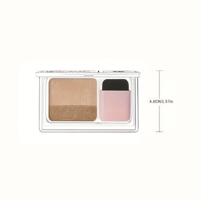 Eyeshadow Palette 3-Pack Set Glitter Two-Tone Shimmer Matte Satin – 5-8 Colors Blendable Waterproof Long-Lasting Eye Makeup with Brush