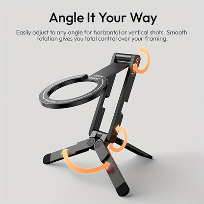 MA60 Ultra-Slim Magnetic Phone Stand and Tripod with Folding 8.43-Inch Body in Six Color Options