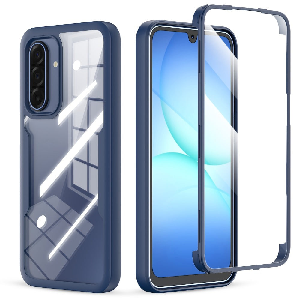 Samsung Galaxy A-Series Rugged Case with Built-In Screen Protector – Full Body Shockproof Phone Cover for Galaxy A15 A16 A17 A36 A37 A56 A57
