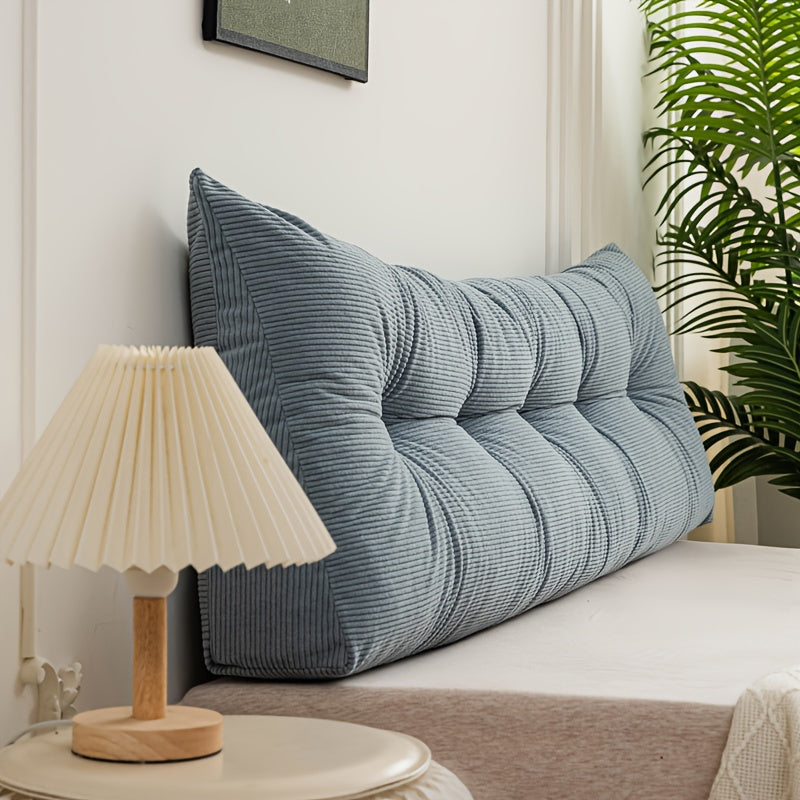 Tufted Triangular Backrest Cushion in Five Colors and Three Lengths from 59.06 to 78.74 Inches