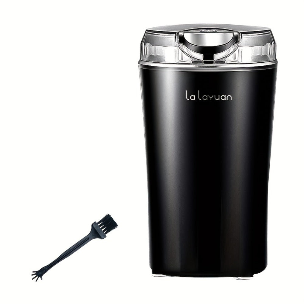 Electric Coffee Grinder 200W | Quiet Spice Grinder | 80g Large Capacity 12 Cups | 304 Stainless Steel Blade | One-Touch Operation | Grinds