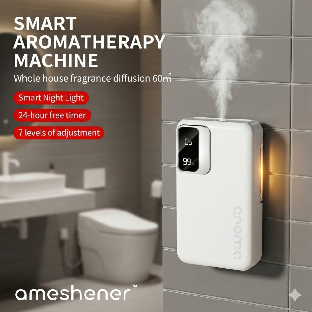 Ultrasonic Essential Oil Diffuser 1800mAh USB Rechargeable, 7-Level Fine Mist Control, Cordless Aromatherapy for Bedroom Bathroom Office