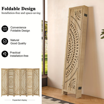 94.5-Inch Tall Room Divider with Added Privacy for Privacy and Space Definition