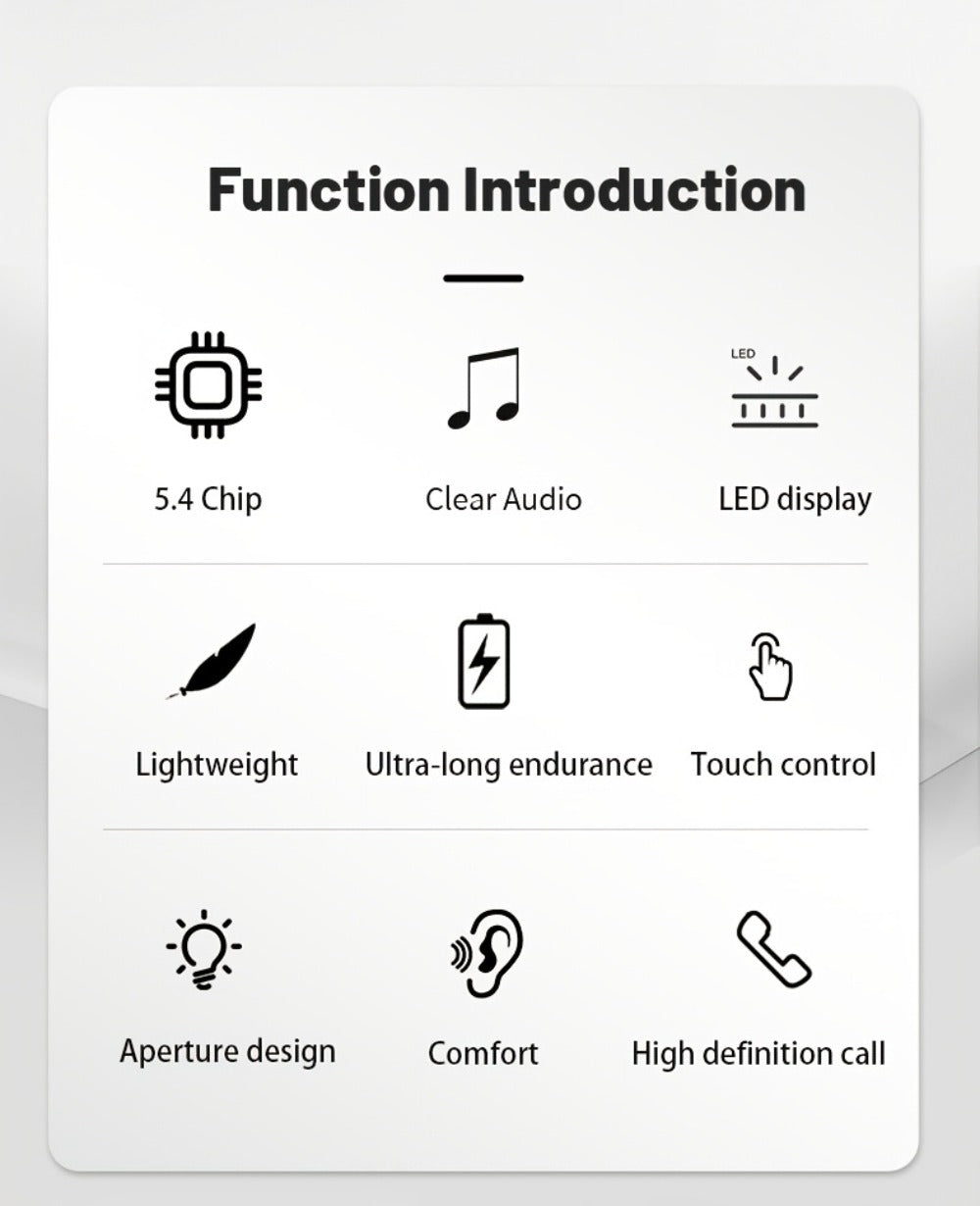 Invisible Sleep Earbuds Bluetooth 5.4 Mini Ultra Compact True Wireless for an Everyday Personal Care Routine