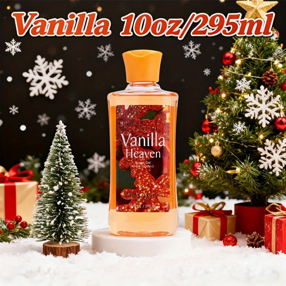 Vanilla Body Lotion Set with Glycerin – Nourishing Moisturizer for Women & Men, Lasting Vanilla Fragrance