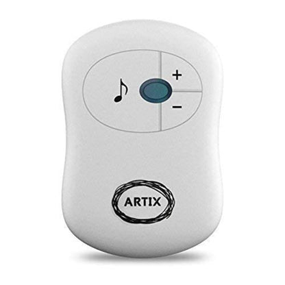 Wireless Doorbell Kit 36 Chimes 100M Range, Adjustable Volume 25-110dB, Plug-In Receiver & Push Button Transmitter