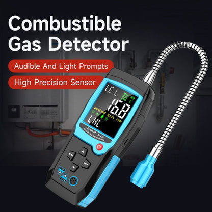 Gas Leak Detector Combustible Gas Detector Aicevoos AS-F12 Natural Gas Methane Tester Sound for Entryways, Bedrooms and Living Spaces