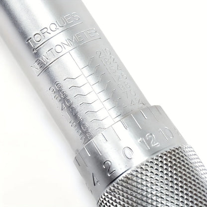 Torque Wrench Adjustable Drive 3/8" & 1/2" – Preset Click Torque Wrench for Automotive, Bike & Bicycle Maintenance