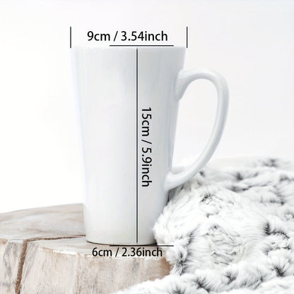 Custom Photo Mug 17 Oz, Personalized Ceramic Coffee Mug with Name, Photo & Logo Print, Color Changing Option