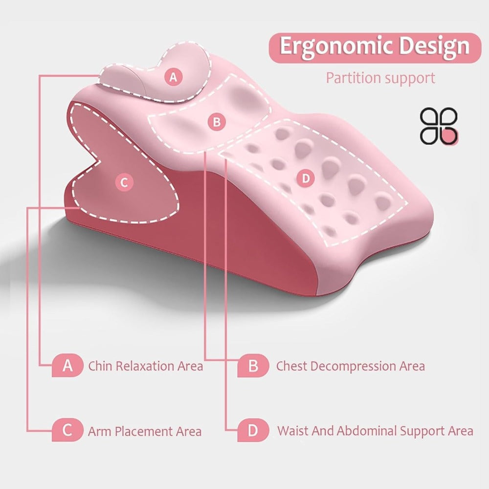 Memory Foam Cervical Support Pillow – Ergonomic Side & Back Sleeper Pillow with Breathable Cover | Multi-Functional Neck & Lumbar Support