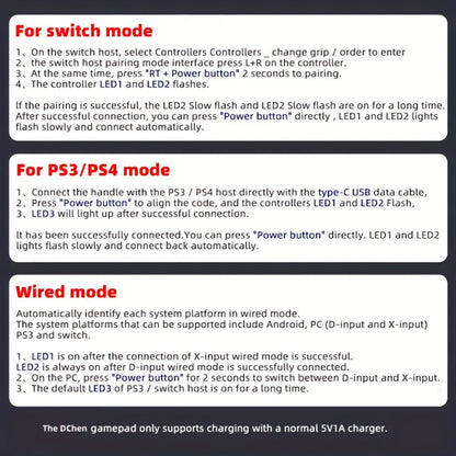 Bluetooth Wireless Gamepad Controller for iPhone Android PC Tablet Steam Deck, Rechargeable, Design