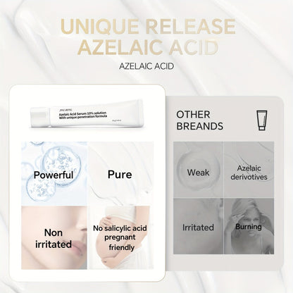Azelaic Acid Serum 10% with Salmon DNA PDRN, Corrector & Skin Tone Evener, Fragrance-Free Face Serum for Sensitive Skin