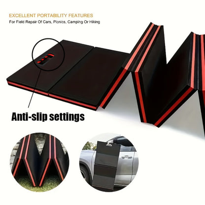 EVA Kneeling Pad Car Repair Work Mat – Foldable Waterproof Thermal Insulation Pad for Mechanic, Camping & Hiking