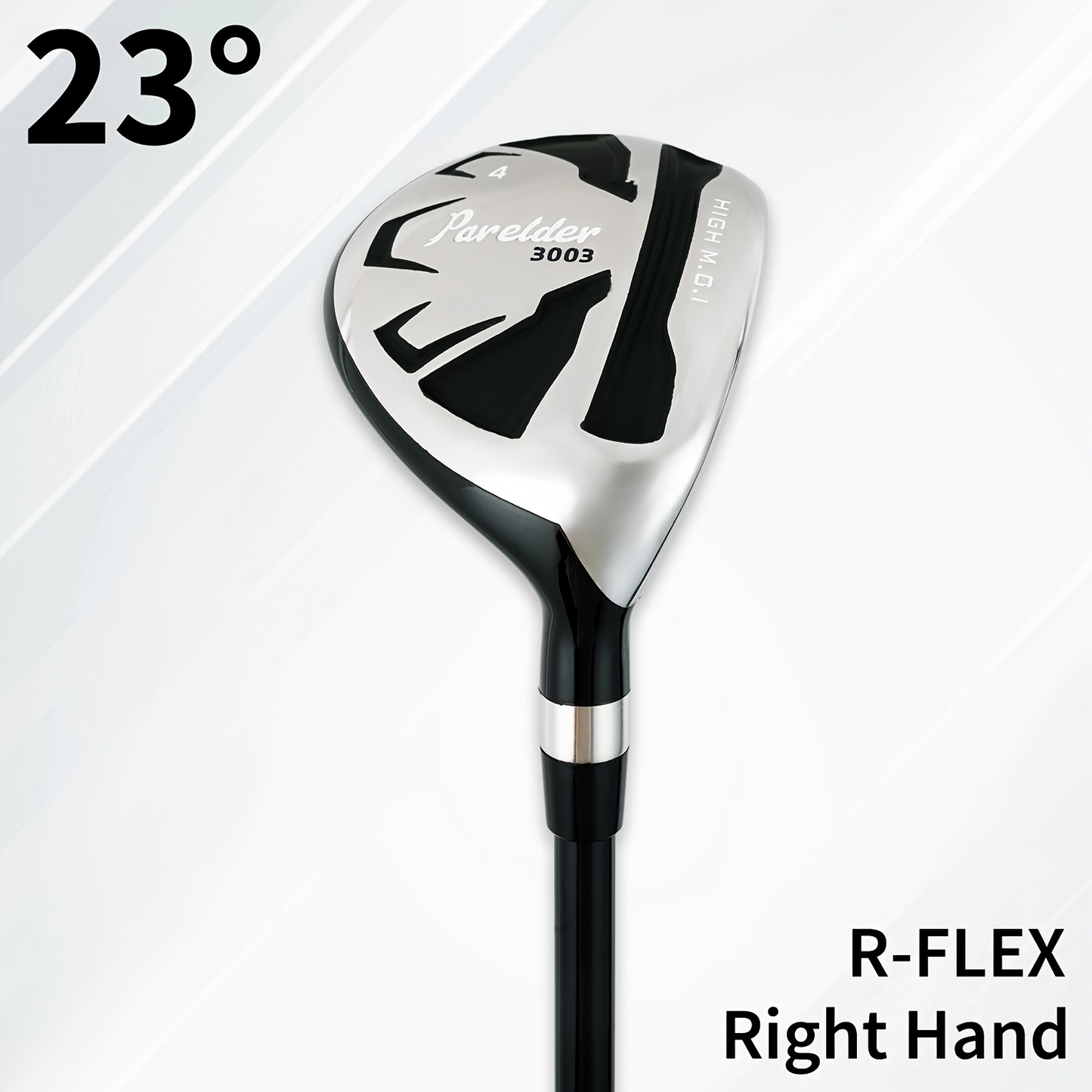 Golf Hybrid Club for Men | Right Hand, Carbon Fiber Shaft, 17°/20°/23°/26° Loft, S/R Flex – Max Distance & Forgiveness