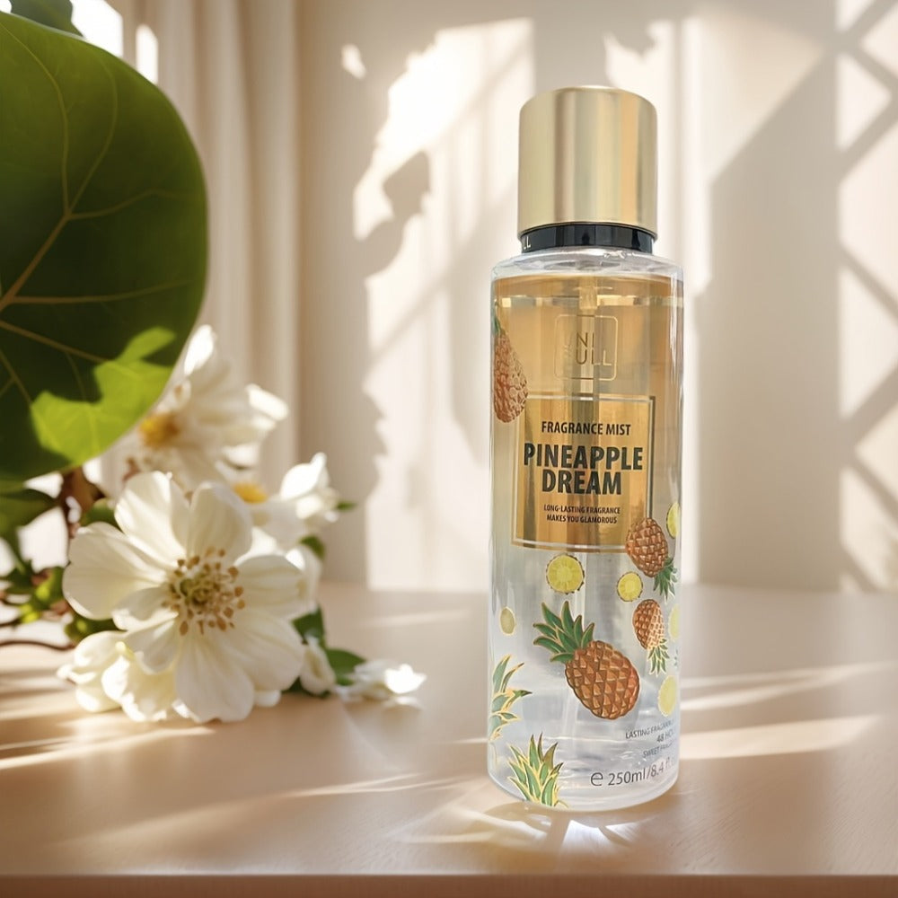 Floral Fruity Eau de Toilette Body Spray for Women 8.4oz – Long-Lasting Hair & Body Mist, 13 Scents Colorful Bottle