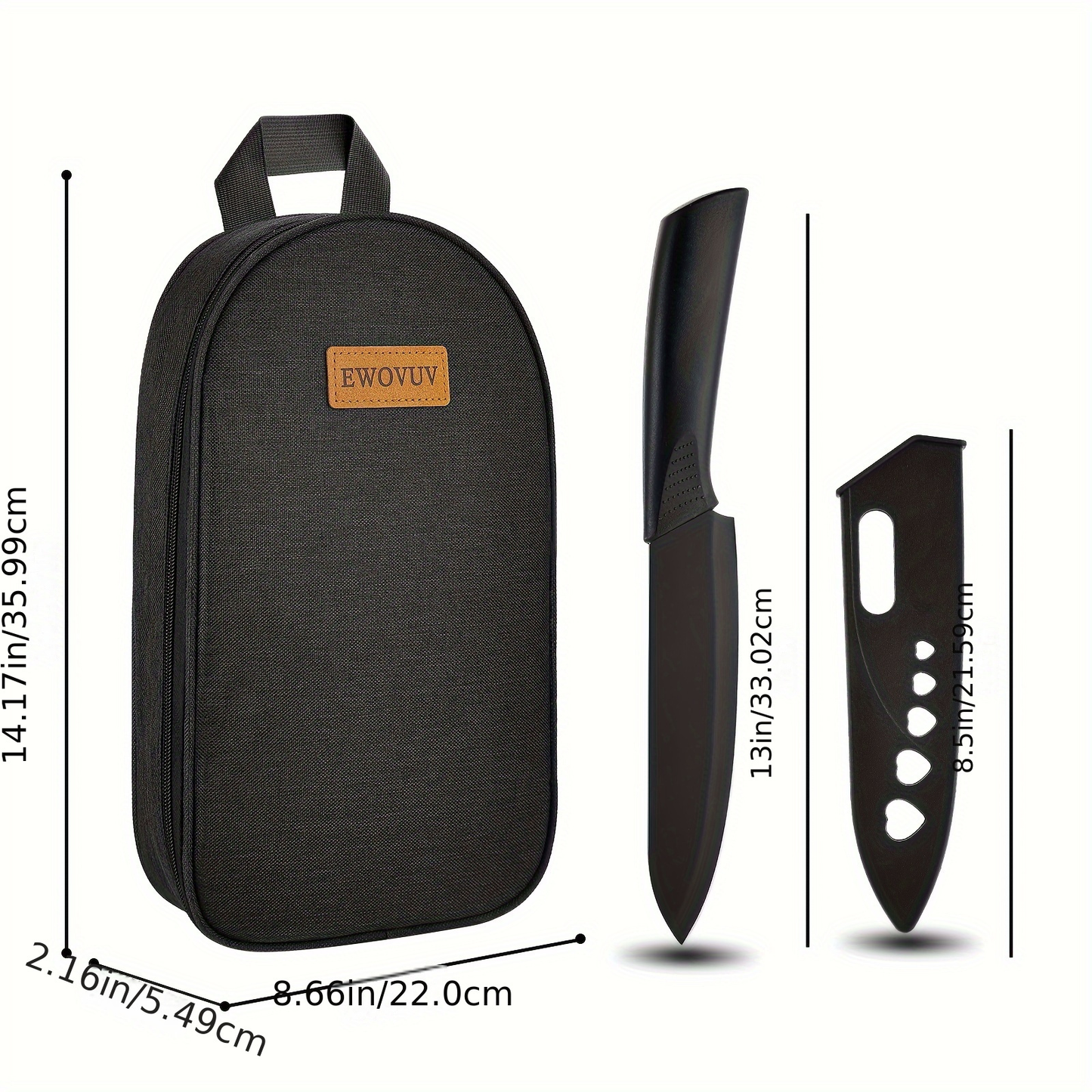 Portable Camp Kitchen Cooking Utensil Set with Water-Resistant Travel Organizer Case – Compact Grill Accessories Kit for Backpacking, BBQ