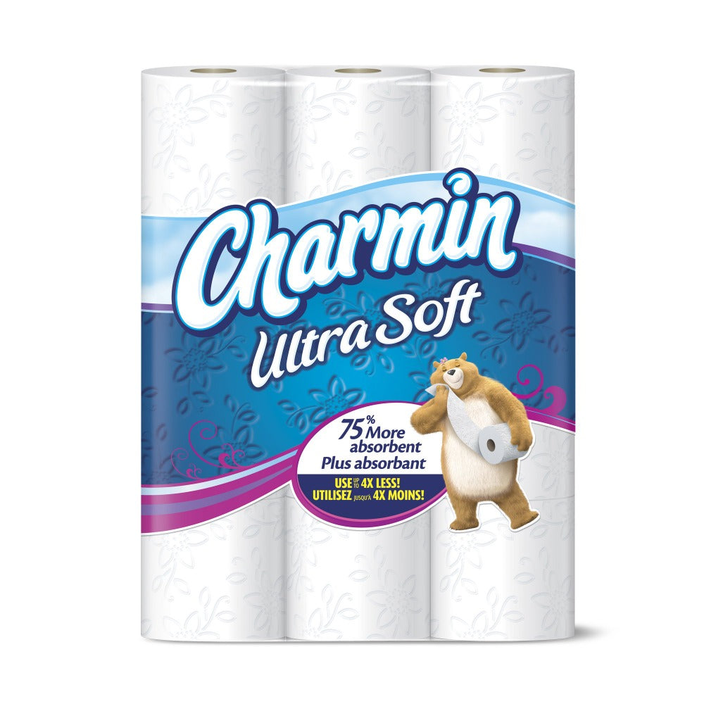 Charmin Ultra Toilet Paper Mega Roll - 2-Ply 200 Sheets per Roll, & Strong Bath Tissue, Available in Mega