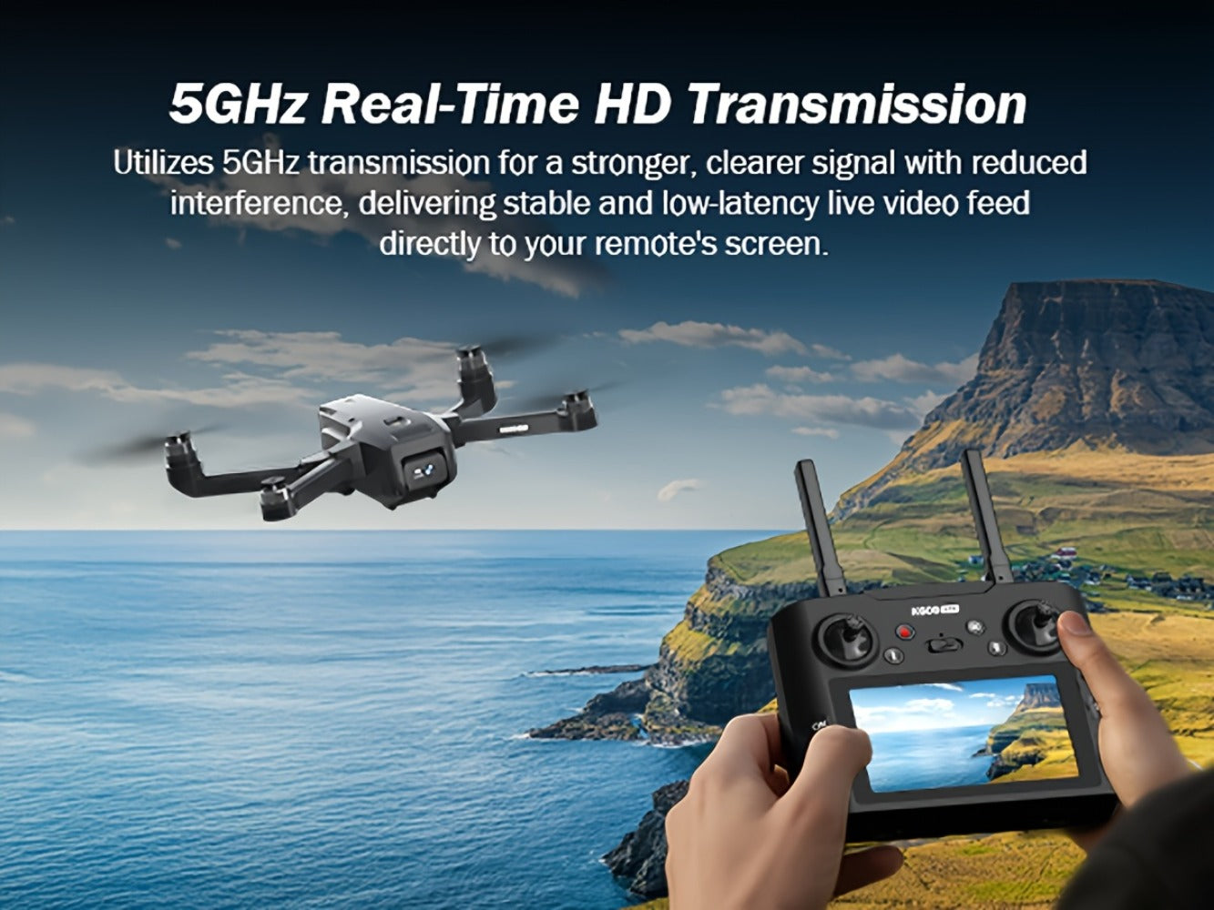 GPS Follow Me Drone Under 250g 4.5 Inch LCD Screen Camera Drone Auto Return with the Listed Color, Size or Set Options for Everyday Use