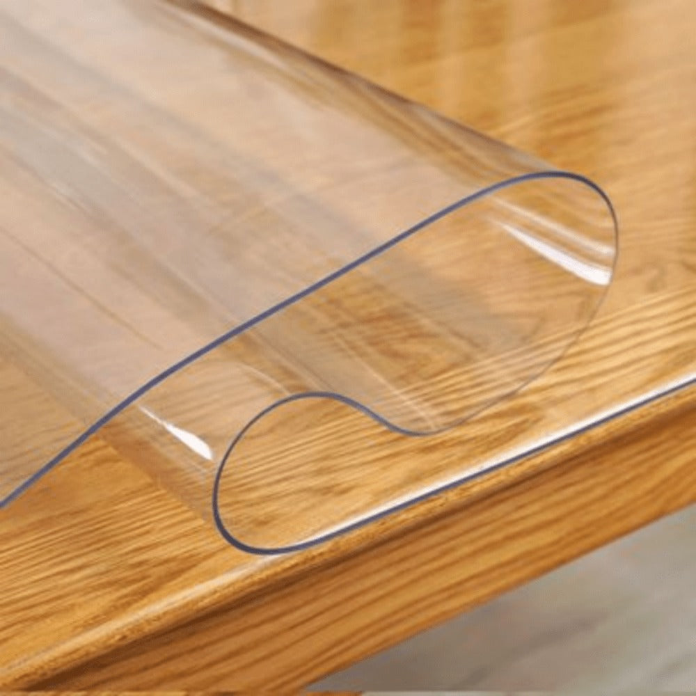 Tablecloth Clear PVC Protector in 1.5mm Thickness with 35 Rectangle and Square Size Options