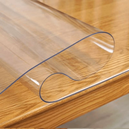Tablecloth Clear PVC Protector in 1.5mm Thickness with 35 Rectangle and Square Size Options