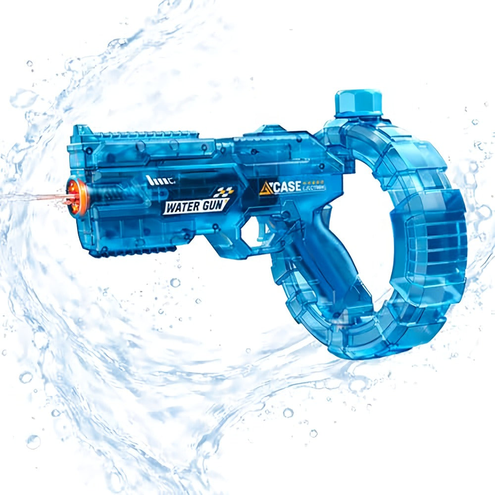 Rechargeable Transforming Electric Water Blaster with LED Muzzle Light and Blue or Blue Spec2 Option