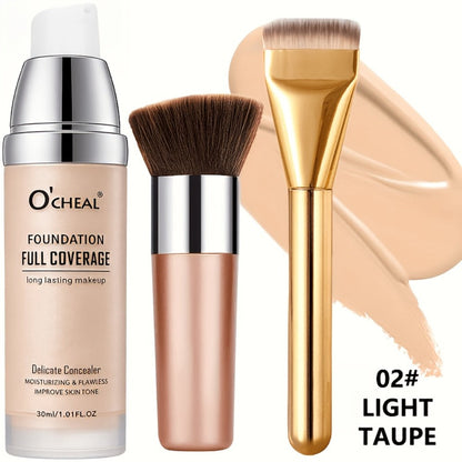 Air Cushion Foundation 2.0 Full Coverage Matte Finish Moisturizing Lightweight Buildable Liquid Foundation