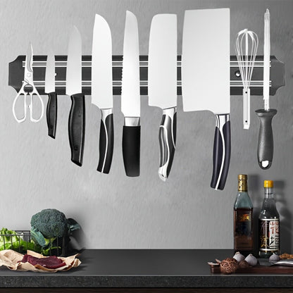 Magnetic Knife Holder Wall Mount 20 Inch – Strong Magnetic Knife Bar Strip for Kitchen, Space-Saving Knife Rack for Knives