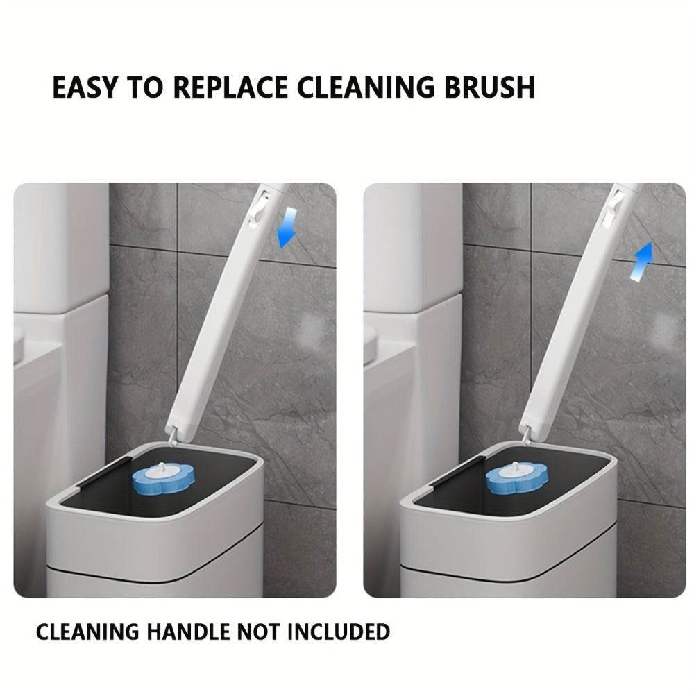 Disposable Toilet Brush Head Refills 18/36/54 Pcs, Replacement Heads for Toilet Bowl Cleaning Brush