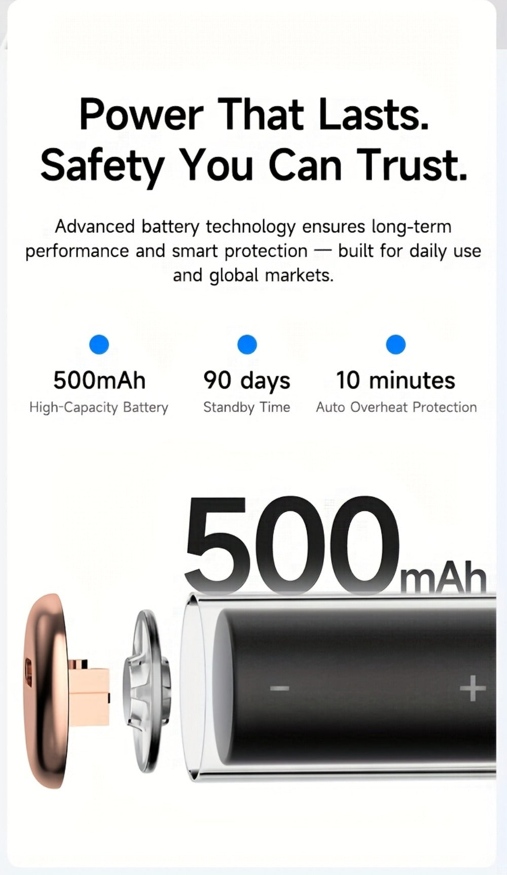 Electric Tooth Cleaner Tartar Remover Rechargeable – 5 Speed Modes, LED Light, USB Charging, 2 Replaceable Brush Heads