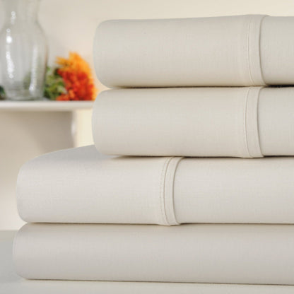 Egyptian Cotton Sheet Set, 1000 Thread Count Sateen Bedding with 16-Inch Deep Pocket, Twin-Full-Queen-King Sizes