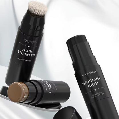 Root Touch-Up Hair Color Pen with Brush Applicator, Instant Gray & White Hair Coverage, Plant Squalane Nourishing Formula