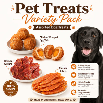 Duck Jerky Chicken Freeze-Dried Dog Treats Sharing Pack Soft Chewy Healthy Digestible Training Reward Snacks for Small Medium Large Dogs