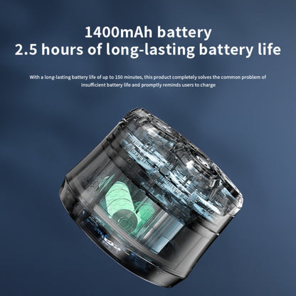 Electric Shaver 7D Floating Rotary Head with IPX6 Wet/Dry Use, USB Charging, LED Display and Magnetic Blade
