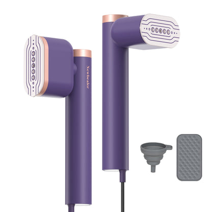 1200W Handheld Garment Steamer and Iron with 110–125V Label, Rest Pad and Three Color Options