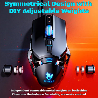 Programmable RGB Gaming Mouse Wired Pro-Grade with Turbo Click Multi-Mode DPI Sensitivity Dynamic for an Everyday Personal Care Routine