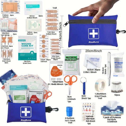First Aid Kit in B373, B143 Mini or 152-Piece Configurations with Red, Orange and Blue Case Options