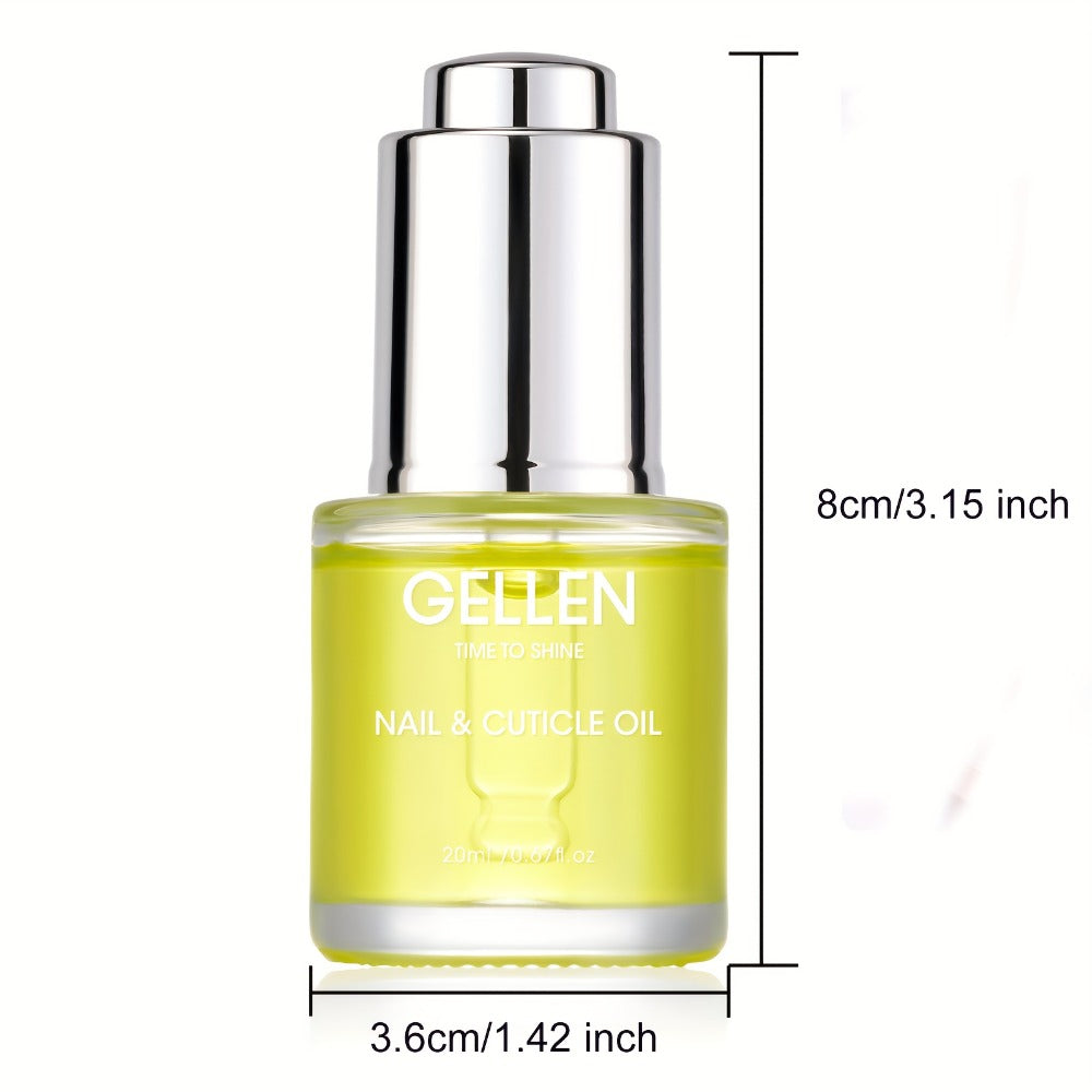 Cuticle Oil Treatment Set 2pcs 0.68oz Each Nourishing Hydrating – Moisturizer for Dry Cracked Cuticles & Brittle Nails